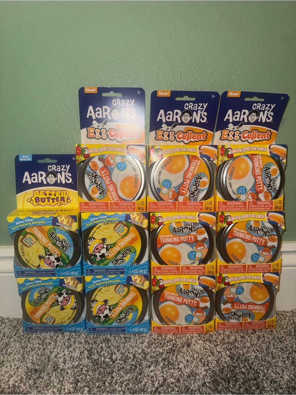 Kids Thinking Putty Variety Pack - Yellow & Orange